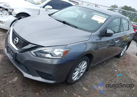 2019 Nissan Sentra Sv z USA, uszkodzony, nr VIN 3N1AB7AP7KL606388